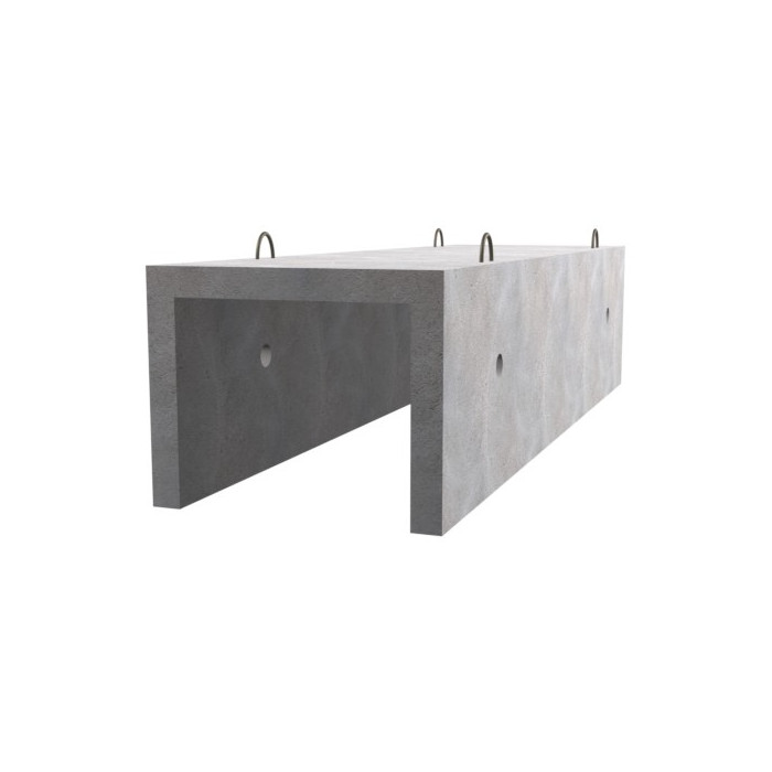 Лоток теплотрасс Л 9-15/2